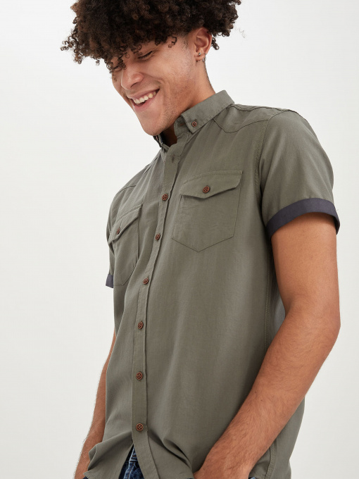 Сорочка повсякденна DeFacto модель R2429AZ-KH215 Фото