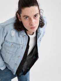 Джинсова куртка DeFacto Модель V1520AZ-NM39 Фото