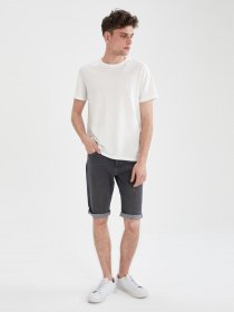 Джинсові шорти DeFacto модель U2497AZ-NM36 Джинсові шорти DeFacto модель U2497AZ-NM36 Фото