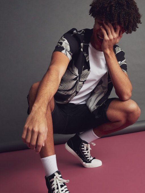 Сорочка повсякденна DeFacto модель T5734AZ-BK27 Фото