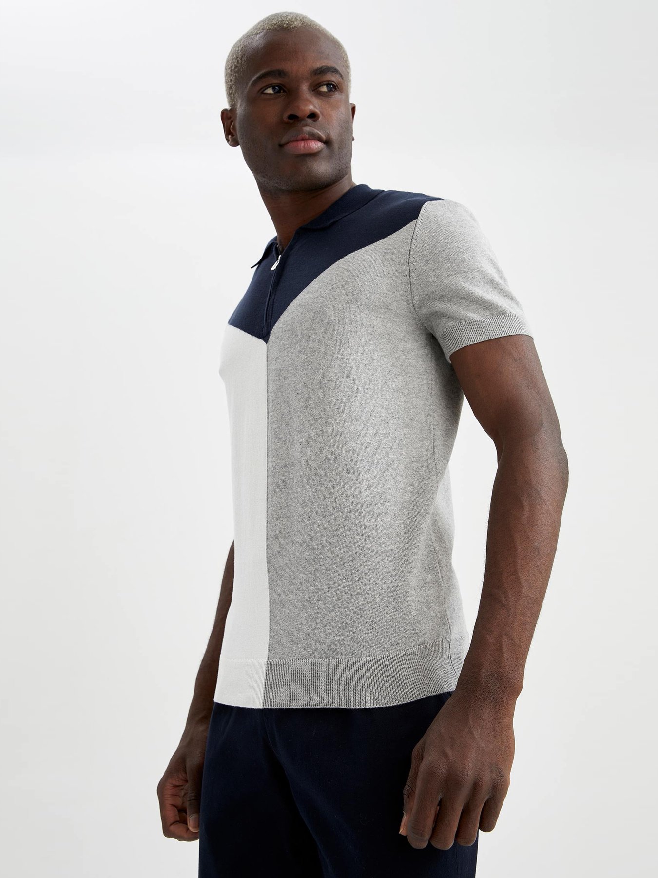 Поло DeFacto модель U5984AZ-GR210 Фото