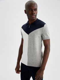 Поло DeFacto модель U5984AZ-GR210 Фото