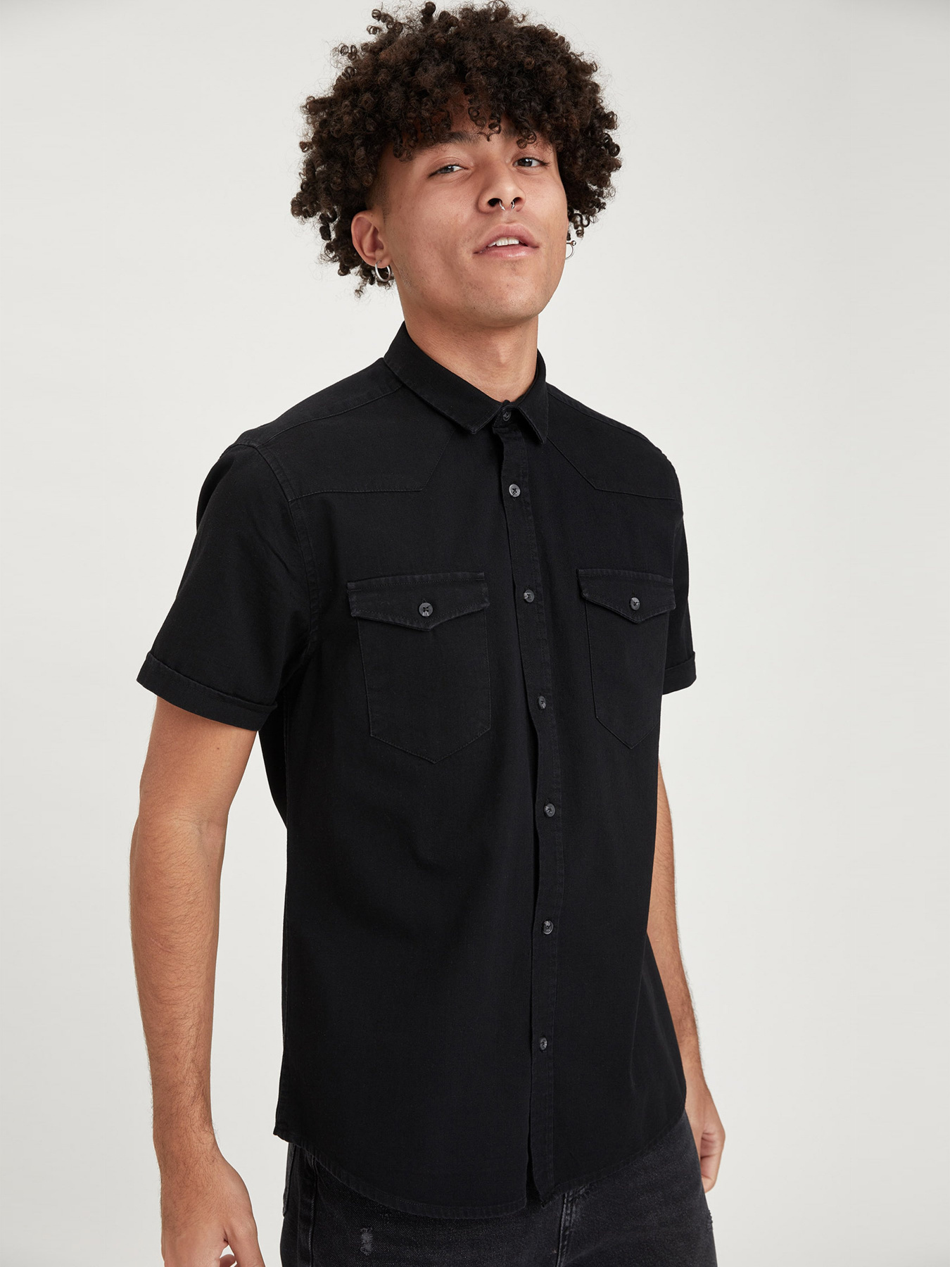 Рубашка повседневная DeFacto модель M9010AZ-NM40 Фото