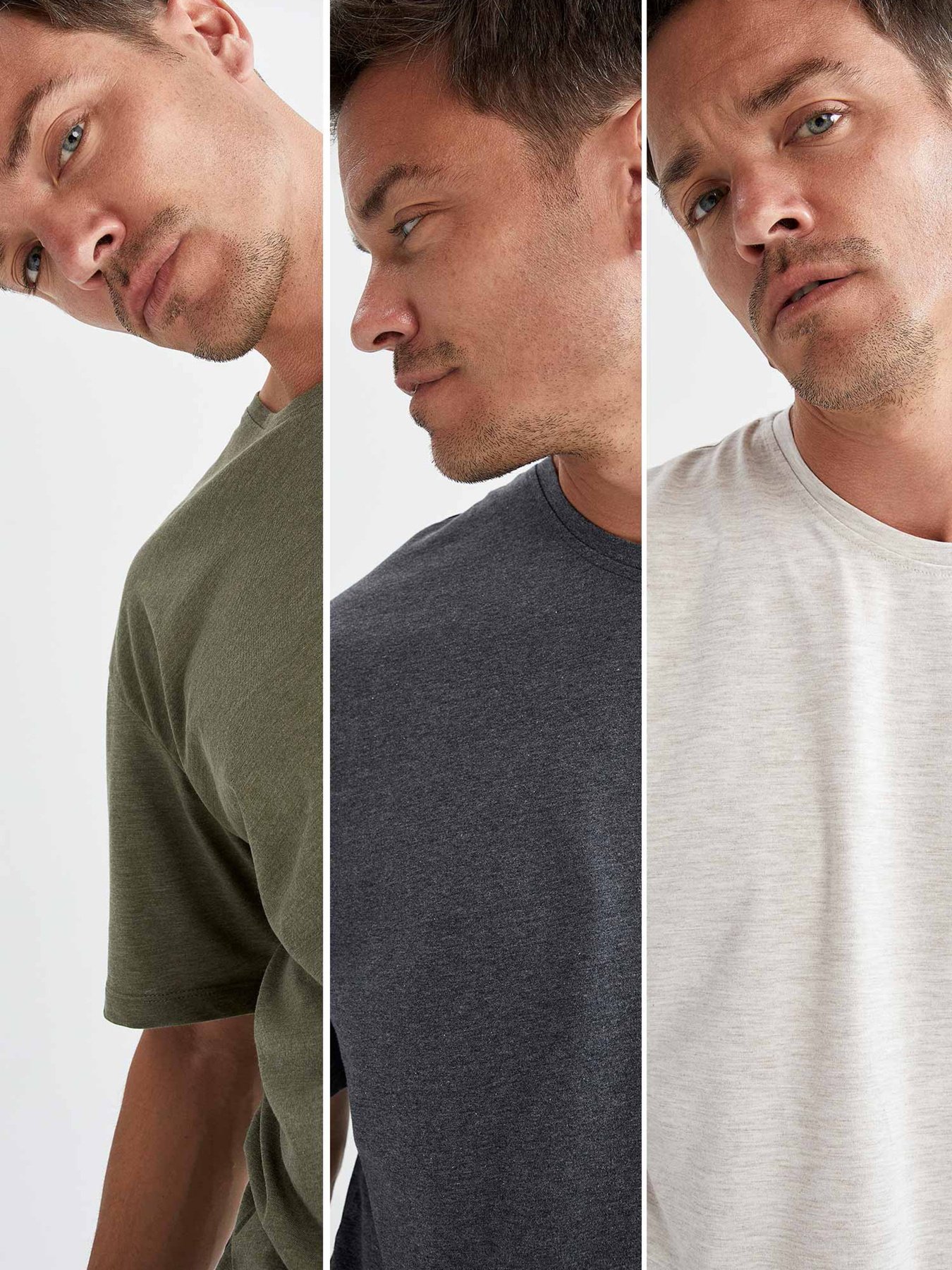 Набор футболок DeFacto модель V1869AZ-KH73 Фото