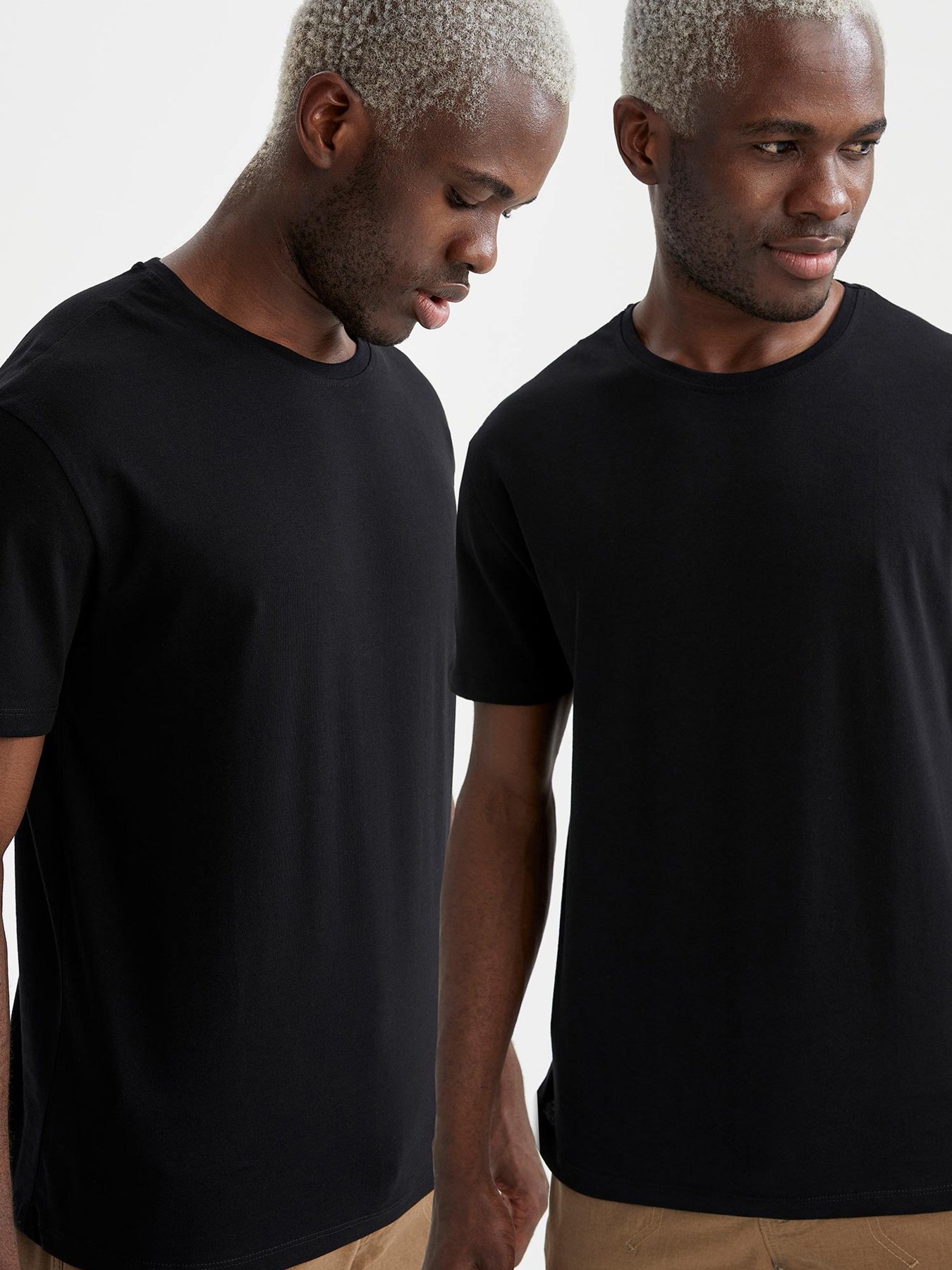 Набор футболок DeFacto модель V1872AZ-BK27 Фото