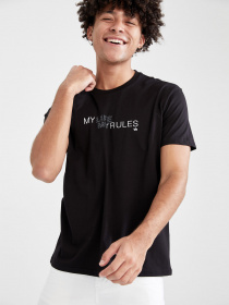 Футболки и поло DeFacto модель V2597AZ-BK27 Фото