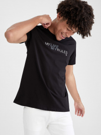 Футболки и поло DeFacto модель V2597AZ-BK27 Фото