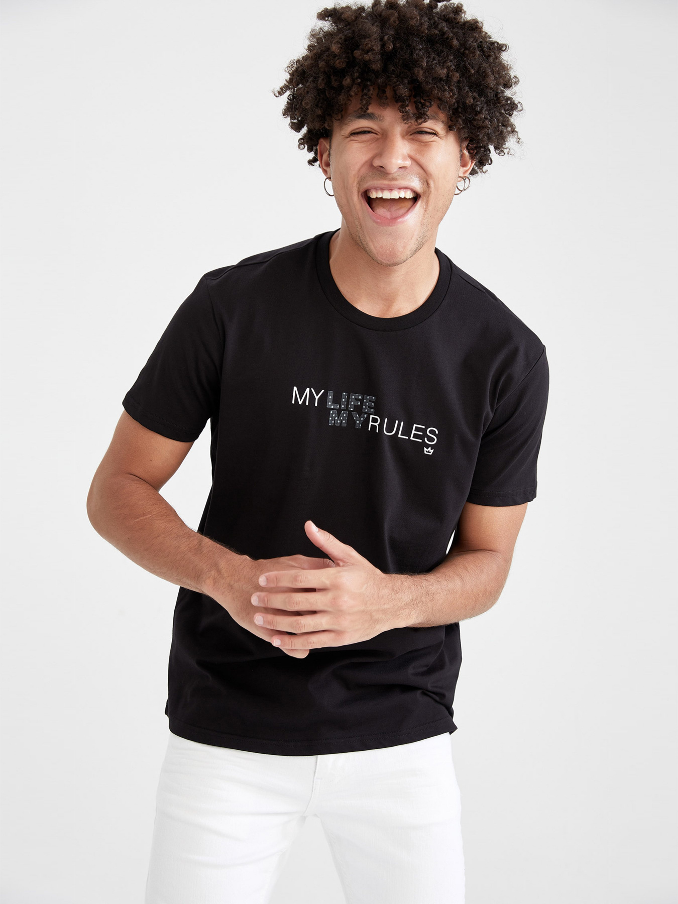 Футболки і поло DeFacto модель V2597AZ-BK27 Фото