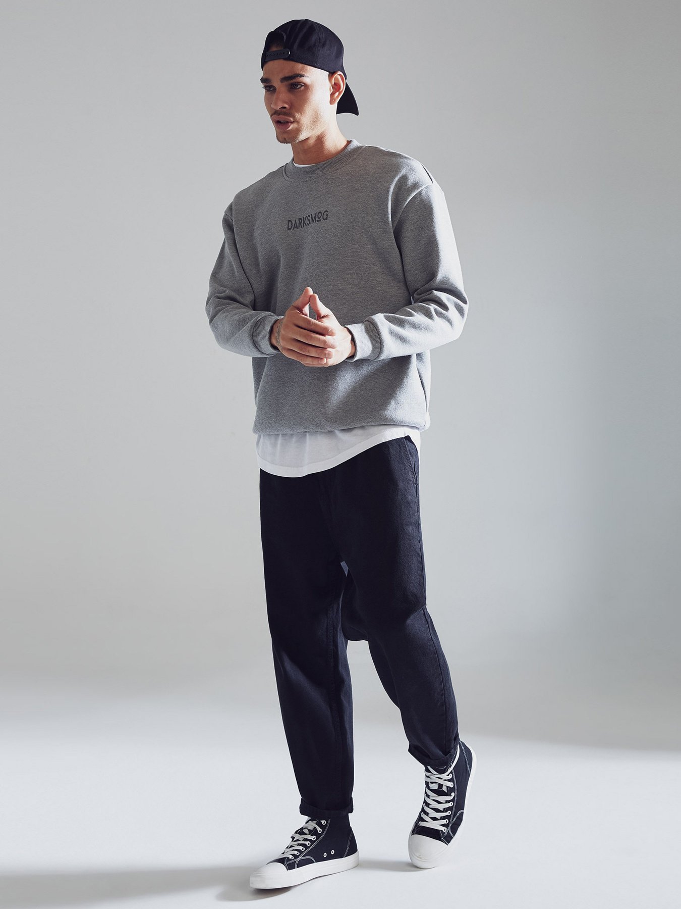 Свитшот DeFacto модель V5306AZ-GR360 Фото