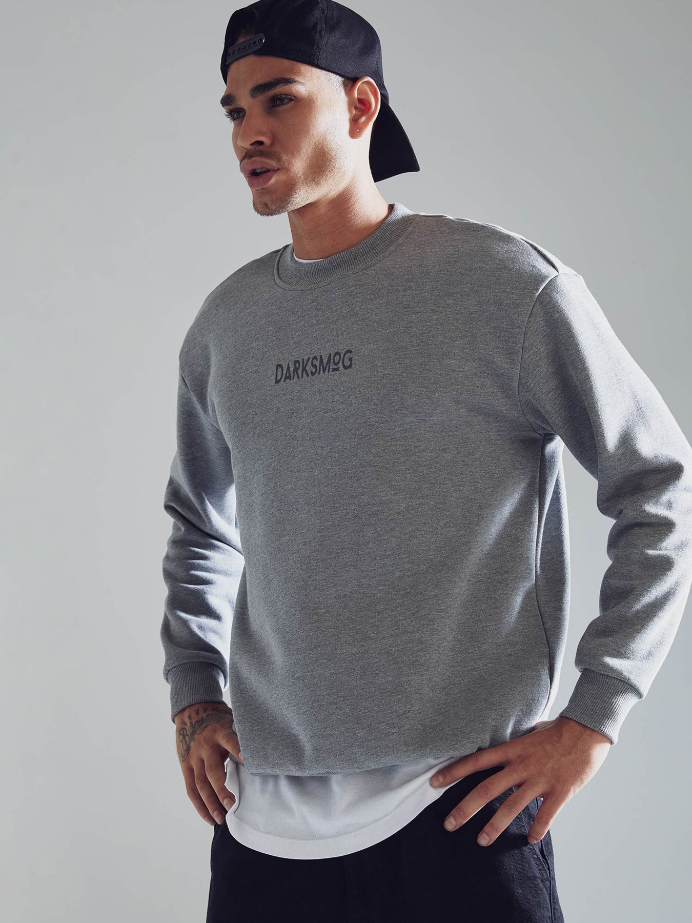 Світшот DeFacto модель V5306AZ-GR360 Фото