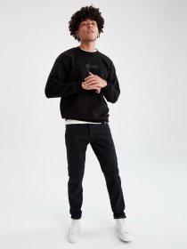 Свитшот DeFacto модель V5306AZ-BK27 Фото