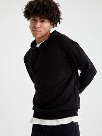 Худи DeFacto модель V5295AZ-BK27 Фото