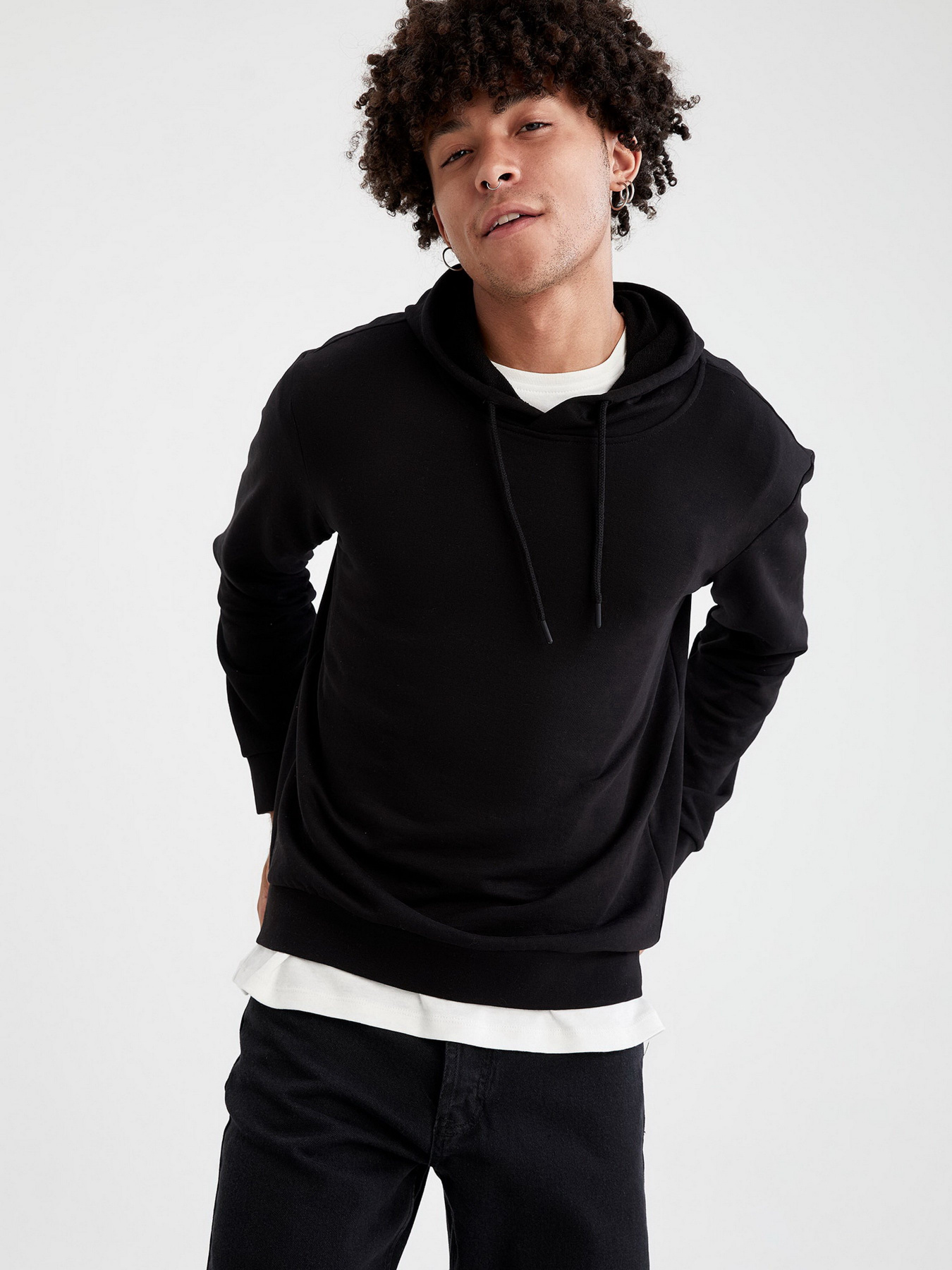 Худі DeFacto модель V5295AZ-BK27 Фото