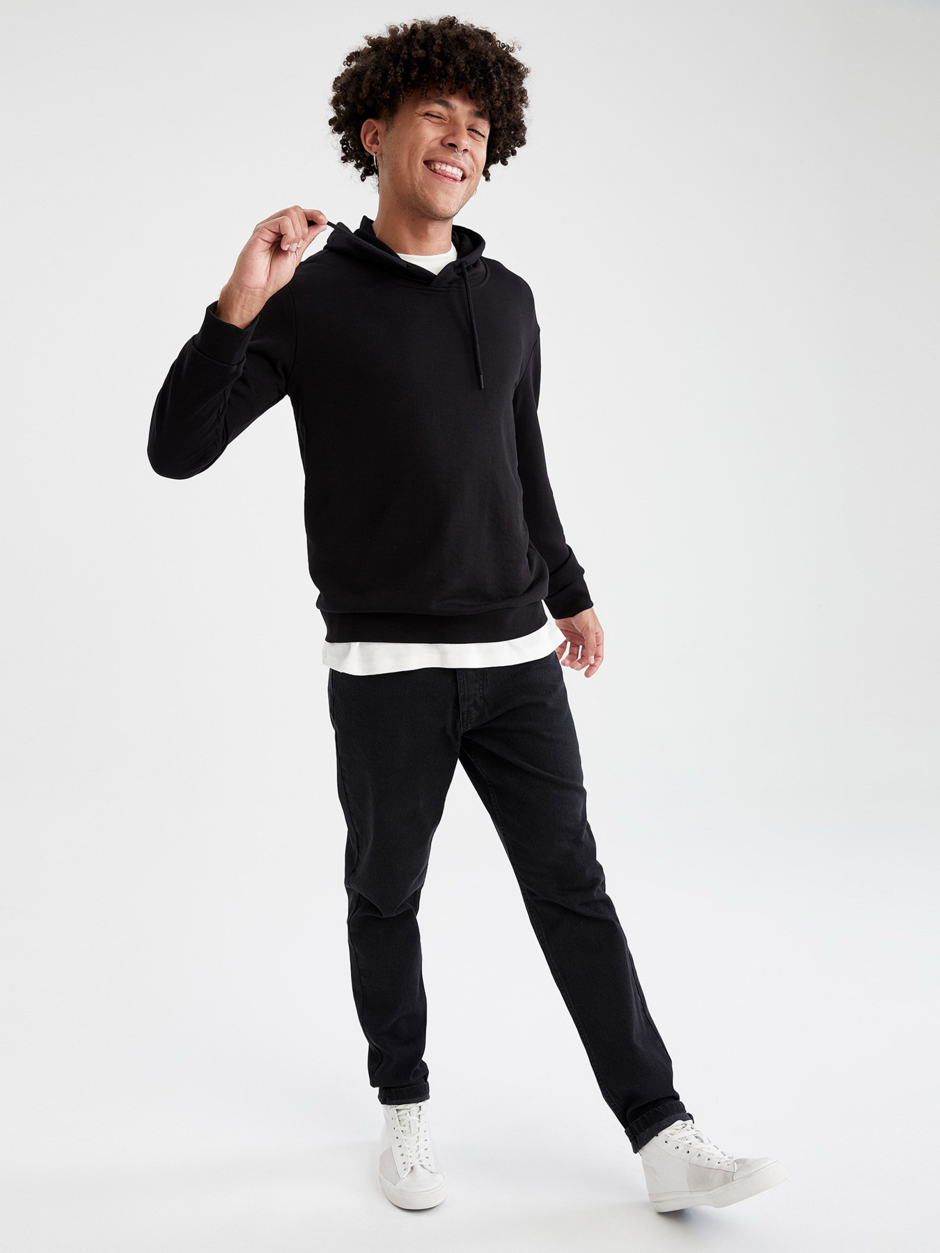 Худі DeFacto модель V5295AZ-BK27 Фото