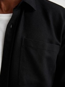 Сорочка повсякденна DeFacto модель V3672AZ-BK27 Фото