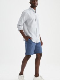 Сорочка повсякденна DeFacto модель V0113AZ-GR91 Фото