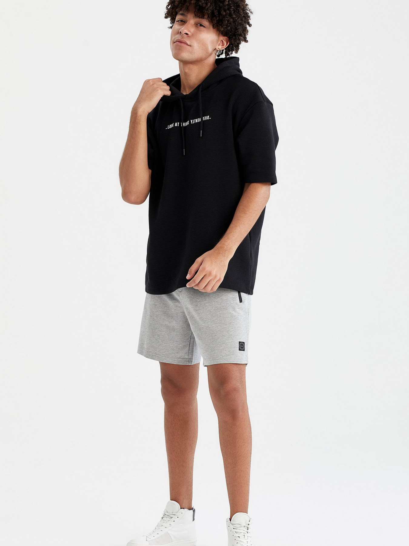 Худи DeFacto модель U9085AZ-BK27 Фото