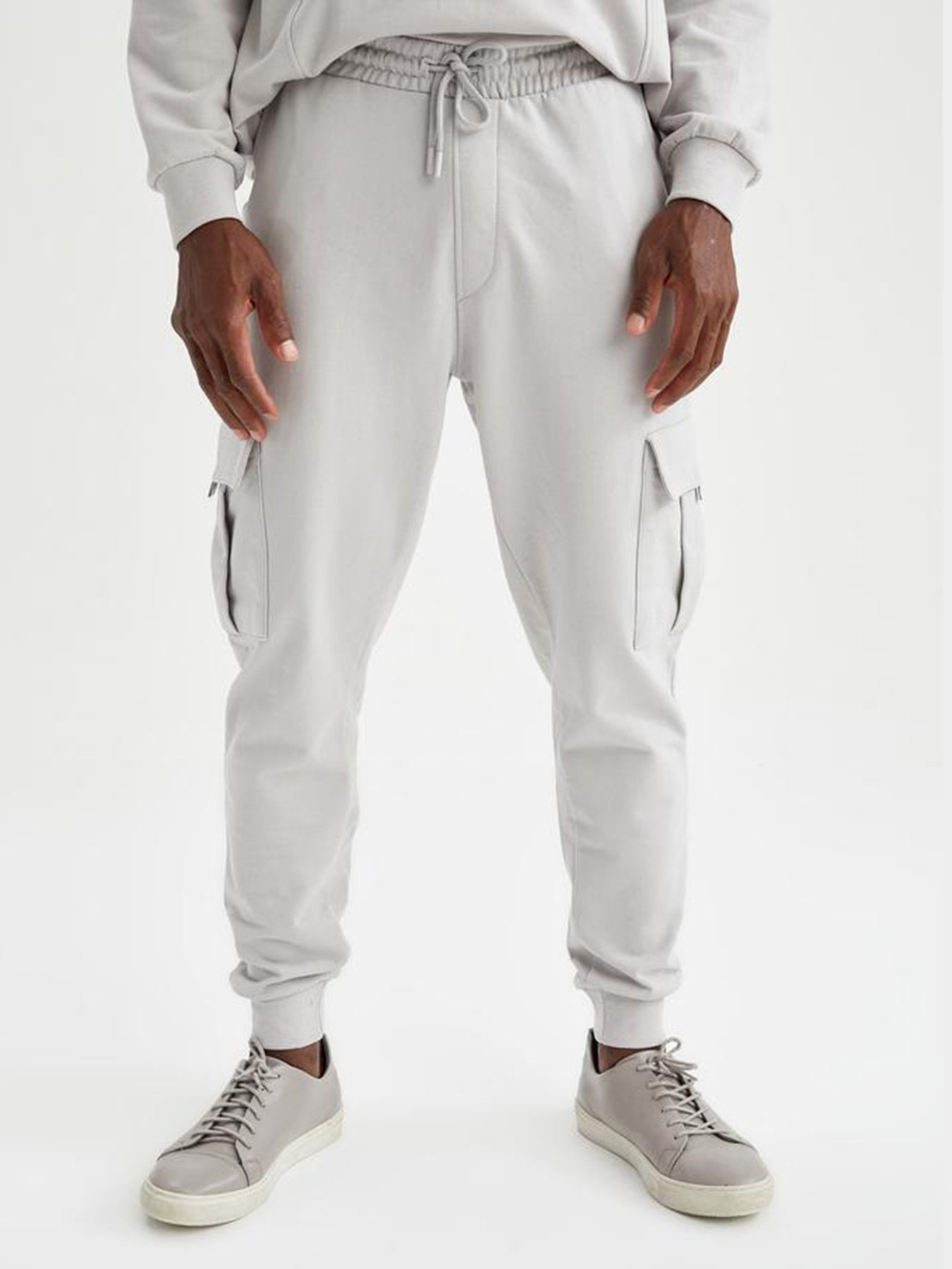 Штаны спортивные DeFacto Slim Fit Cargo Style Jogger модель U8796AZ-GR368 Фото