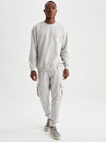 Штаны спортивные DeFacto Slim Fit Cargo Style Jogger модель U8796AZ-GR368 Фото