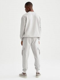 Спортивні штани DeFacto Slim Fit Cargo Style Jogger модель U8796AZ-GR368 Фото