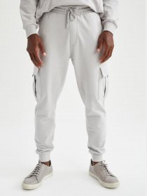 Спортивні штани DeFacto Slim Fit Cargo Style Jogger модель U8796AZ-GR368 Фото