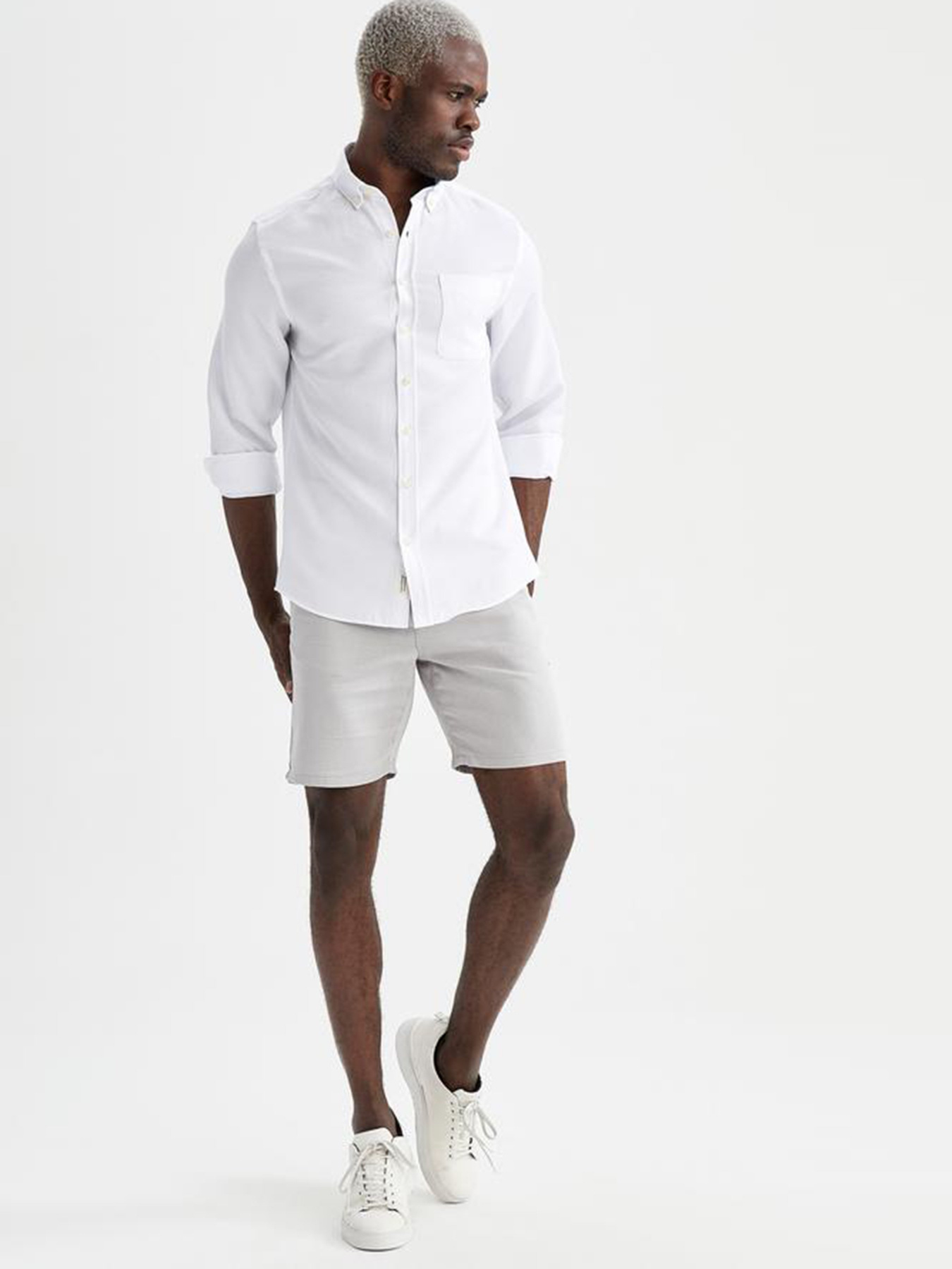 Сорочка повсякденна DeFacto модель T2066AZ-WT34 Фото