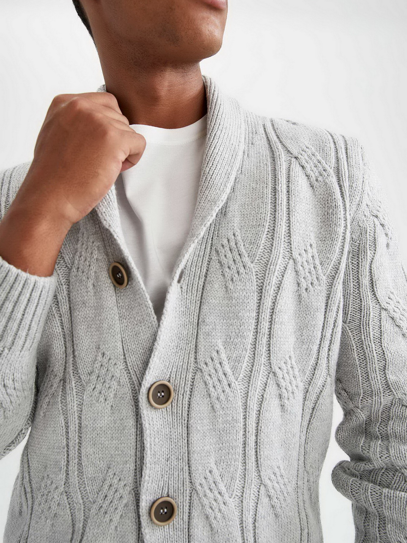 Кардиган DeFacto модель U6602AZ-GR110 Фото