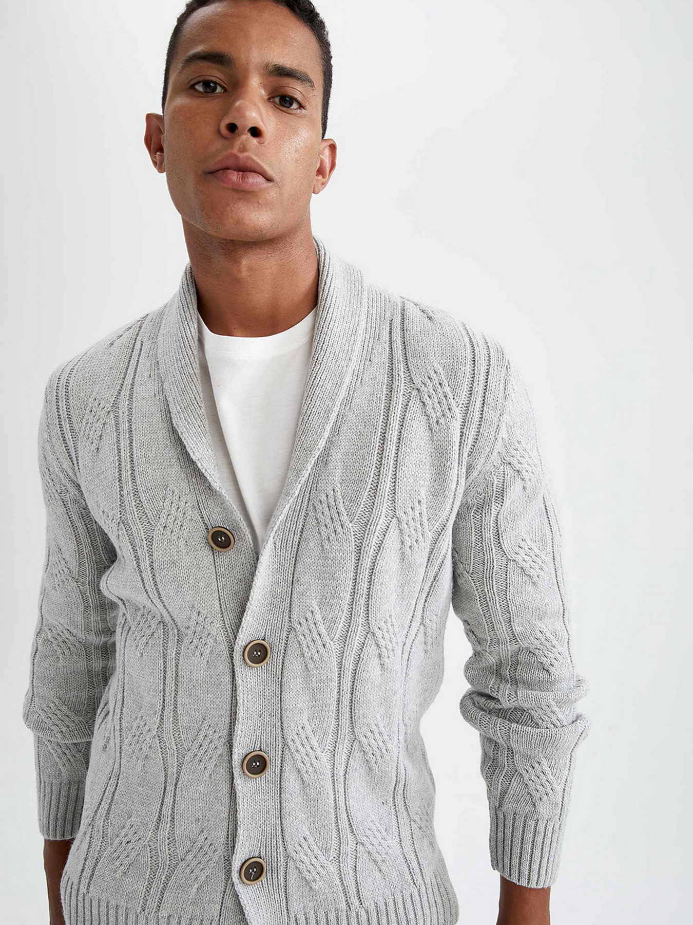 Кардиган DeFacto модель U6602AZ-GR110 Кардиган DeFacto модель U6602AZ-GR110 Фото