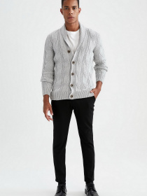 Кардиган DeFacto модель U6602AZ-GR110 Кардиган DeFacto модель U6602AZ-GR110 Фото