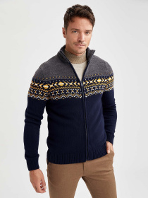 Кардиган DeFacto модель U9578AZ-NV64 Кардиган DeFacto модель U9578AZ-NV64 Фото