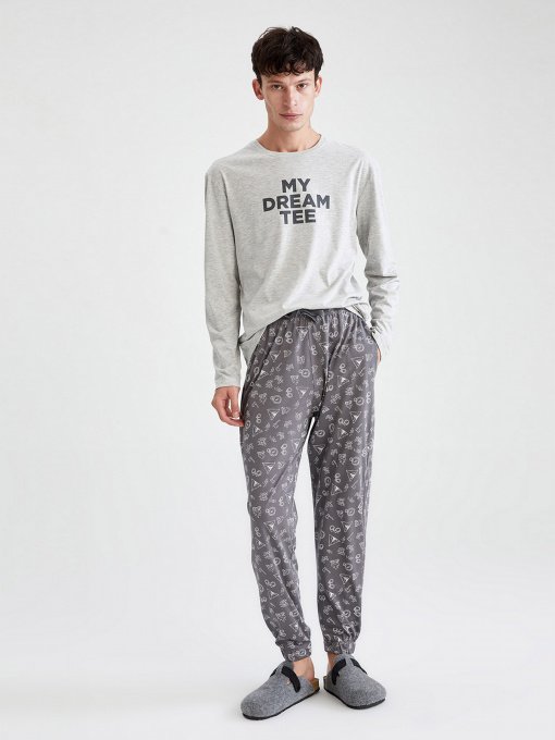 Пижама DeFacto модель V3920AZ-GR47 Фото