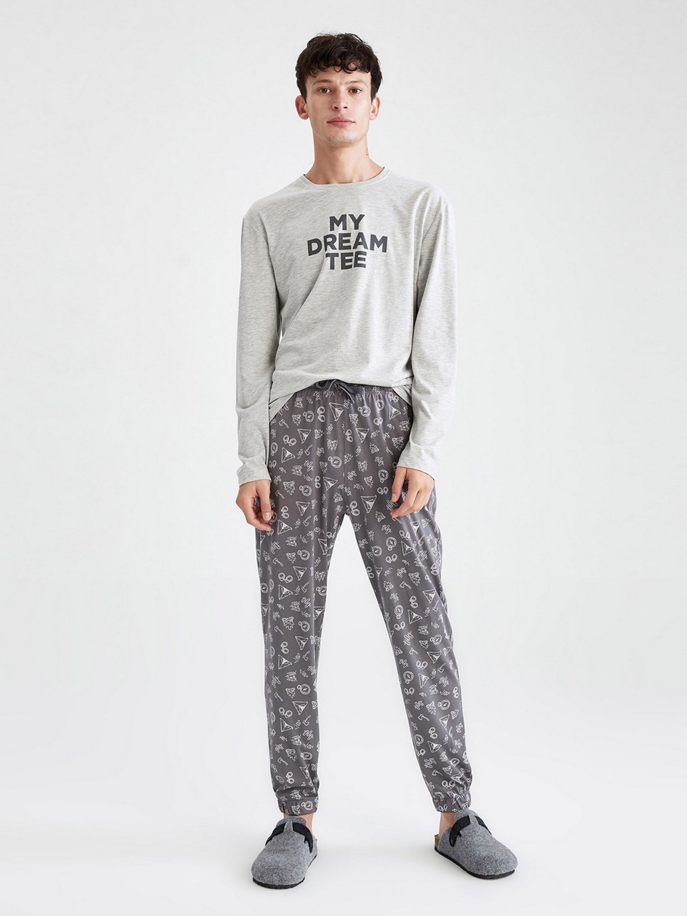 Пижама DeFacto модель V3920AZ-GR47 Фото