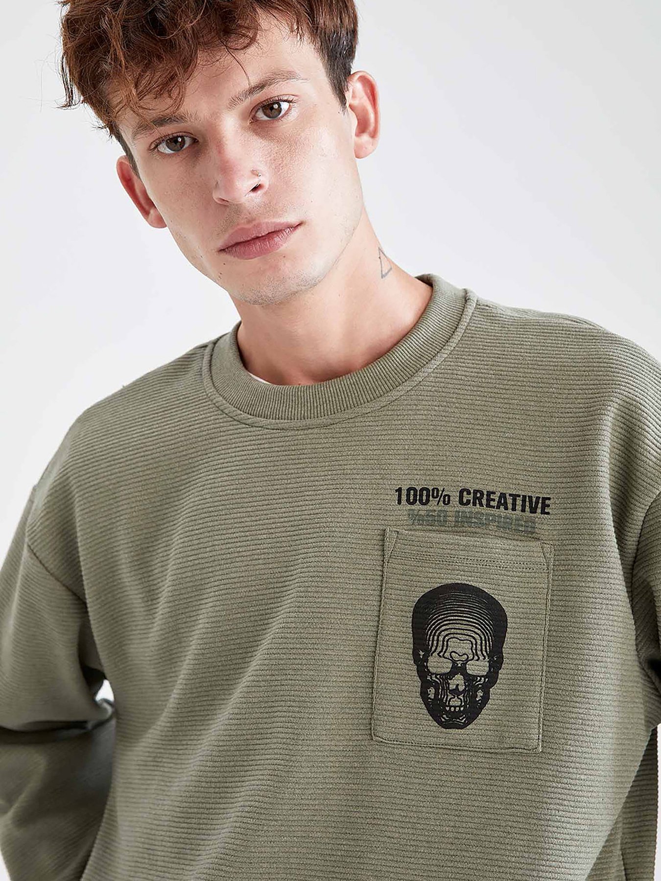 Світшот DeFacto модель V5922AZ-TR430 Світшот DeFacto модель V5922AZ-TR430 Фото