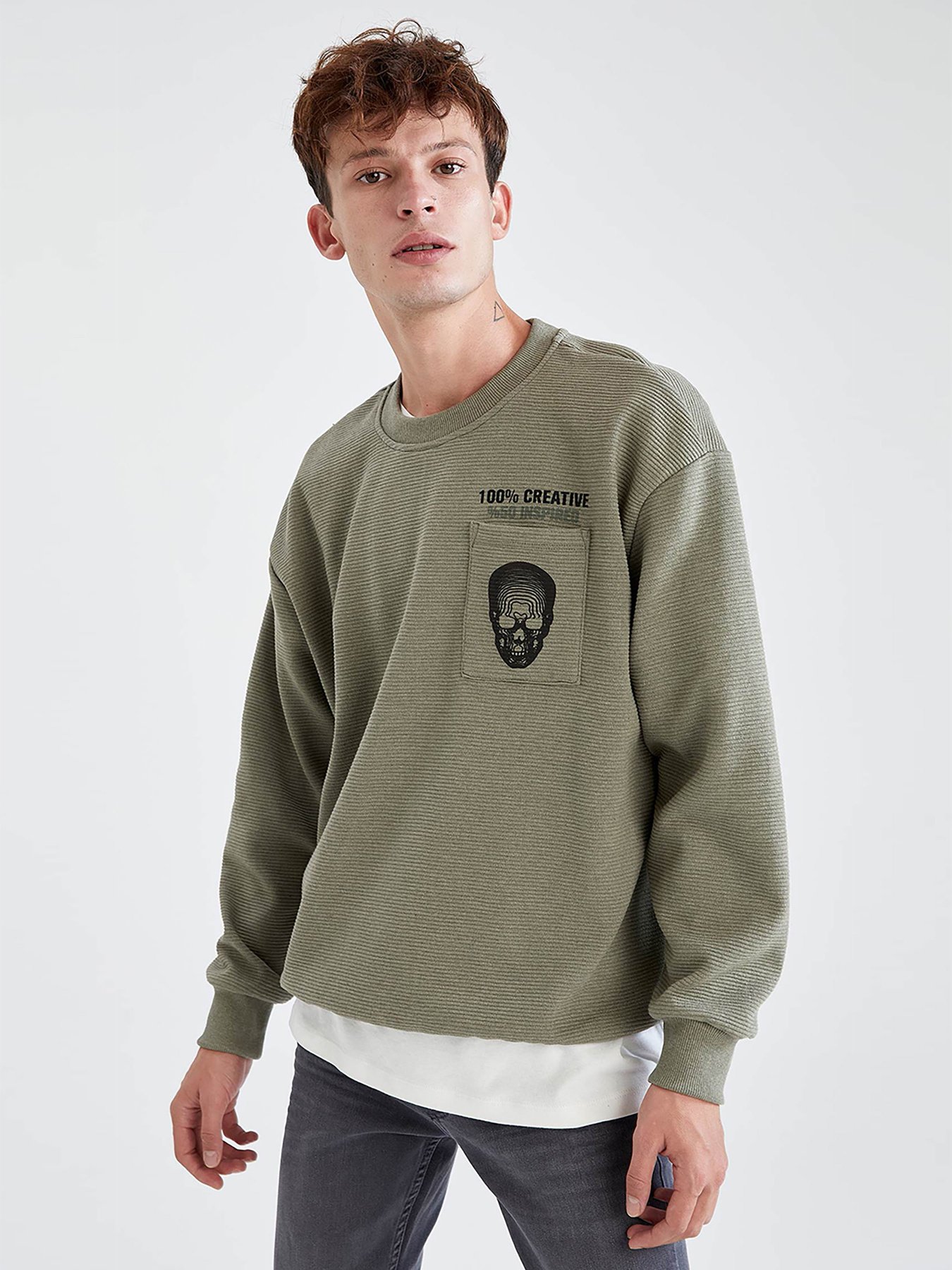 Світшот DeFacto модель V5922AZ-TR430 Світшот DeFacto модель V5922AZ-TR430 Фото