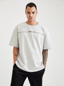 Футболки и поло DeFacto модель V3028AZ-GR91 Фото