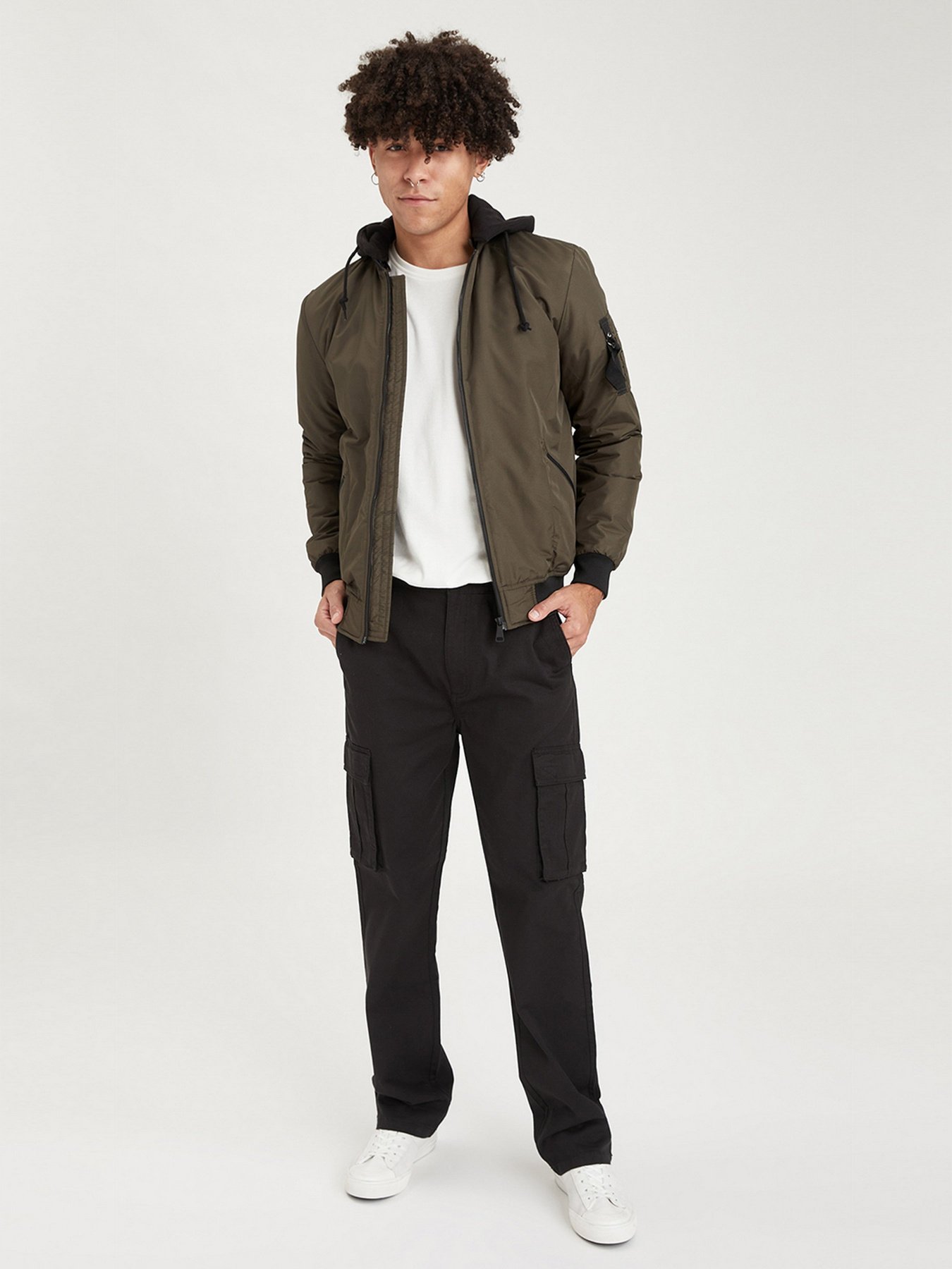 Бомбер DeFacto модель N4664AZ-KH254 Фото