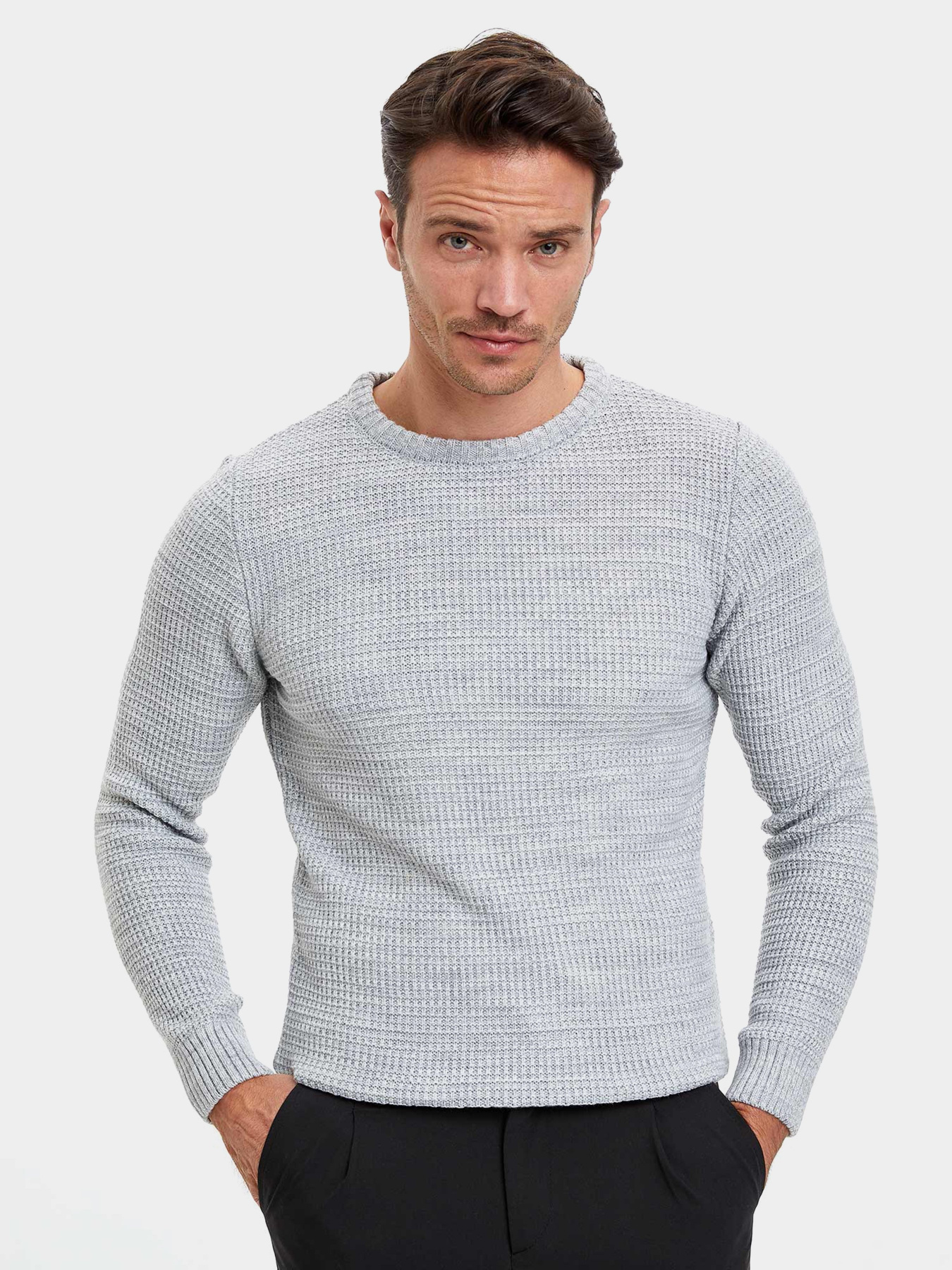 Джемпер DeFacto модель N9902AZ-GR110 Фото