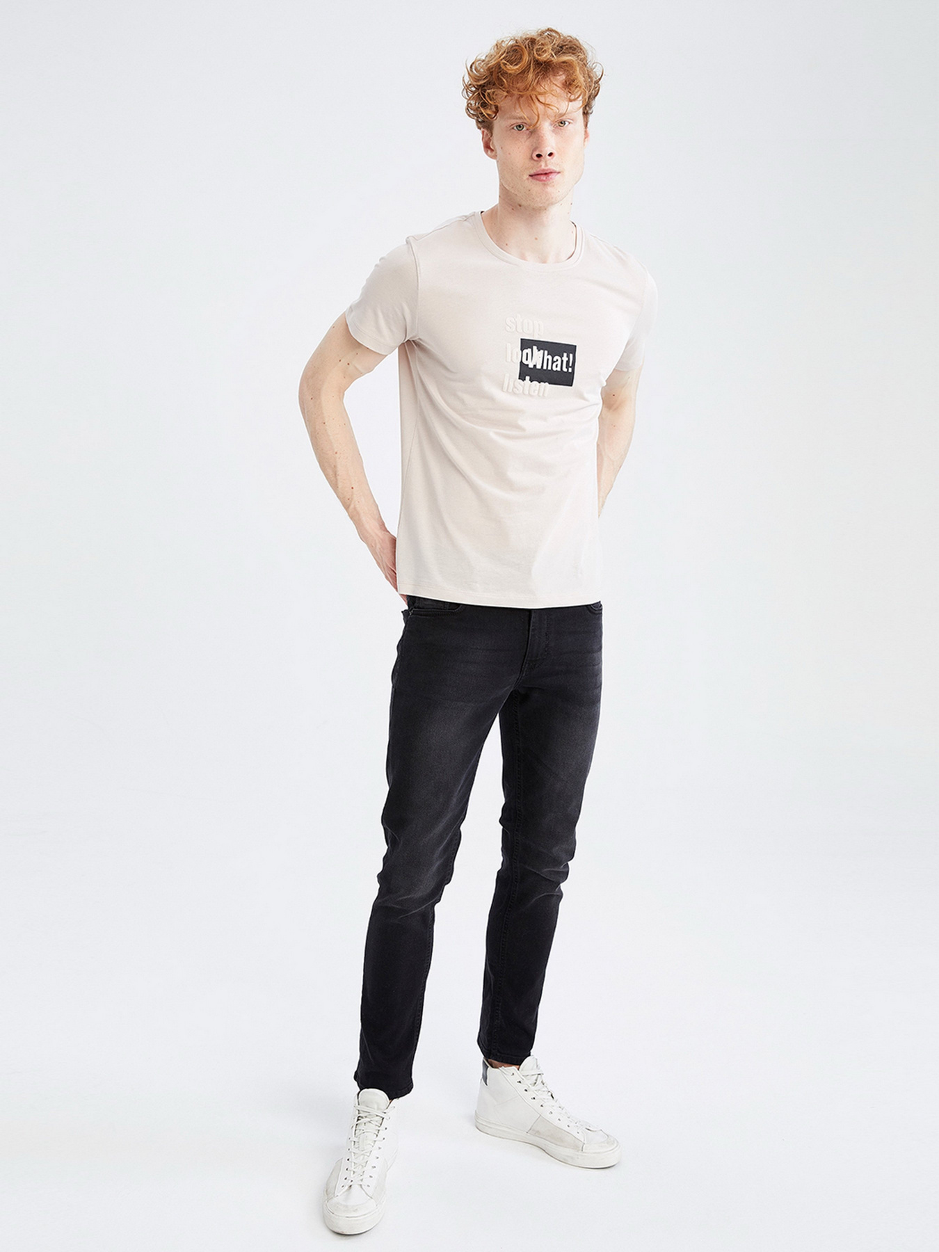 Футболки и поло DeFacto модель W6069AZ-GR425 Фото