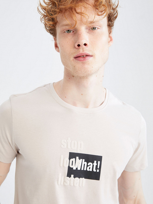 Футболки і поло DeFacto модель W6069AZ-GR425 Фото