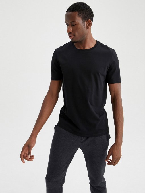 Футболки і поло DeFacto модель M7666AZ-BK27 Фото