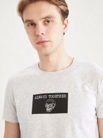 Футболки і поло DeFacto модель W6091AZ-GR363 Футболки і поло DeFacto модель W6091AZ-GR363 Фото