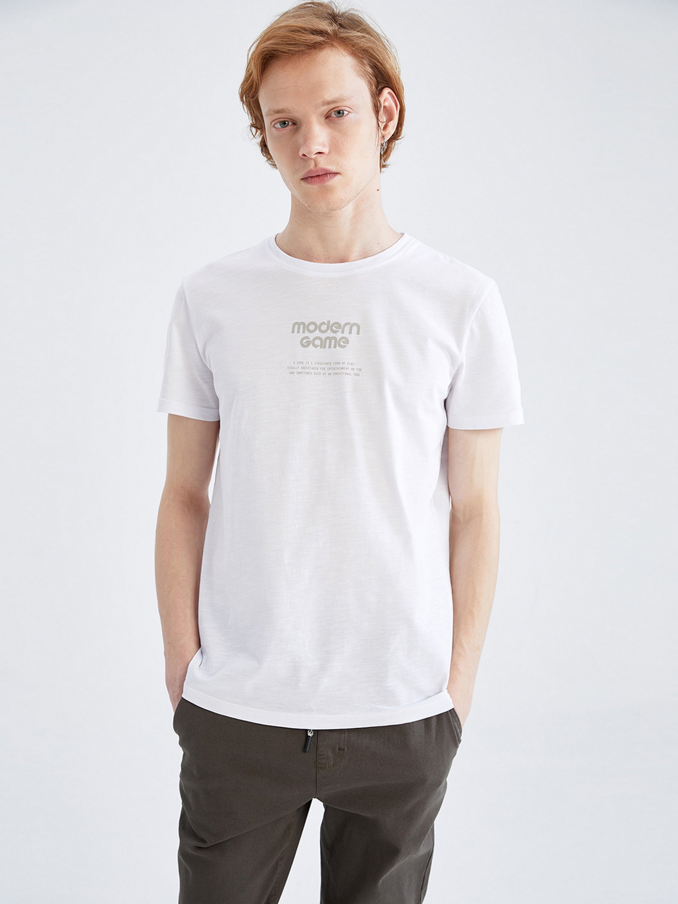 Футболки і поло DeFacto модель X2692AZ-WT34 Футболки і поло DeFacto модель X2692AZ-WT34 Фото