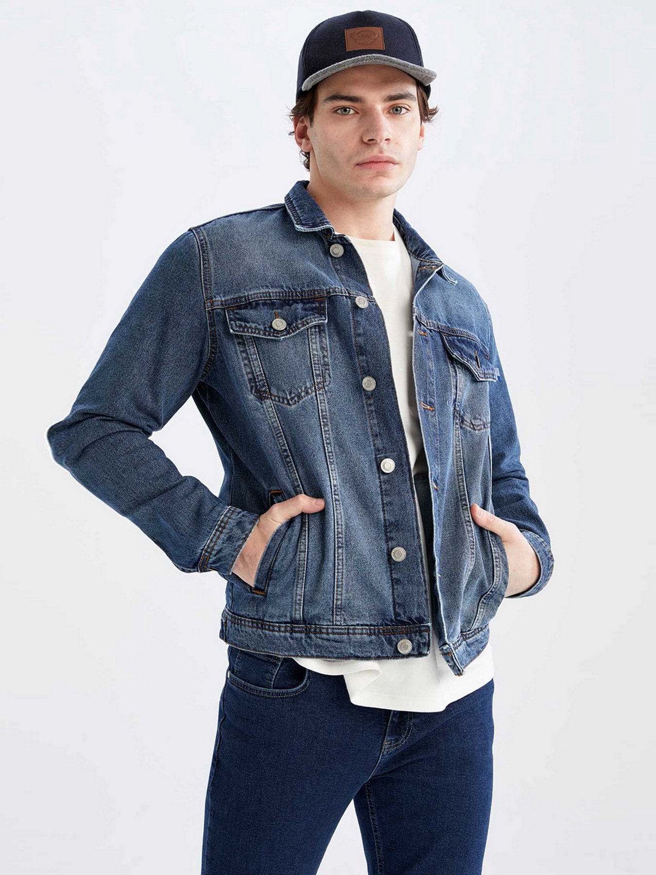 Джинсова куртка DeFacto Модель X0399AZ-NM34 Фото