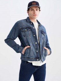 Джинсова куртка DeFacto Модель X0399AZ-NM34 Фото