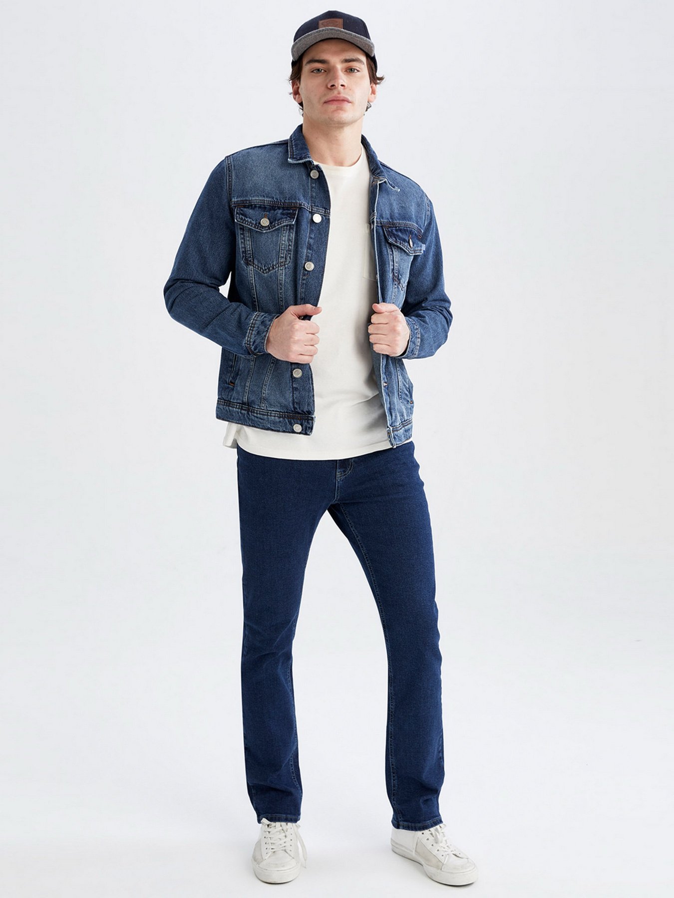 Джинсова куртка DeFacto модель X0399AZ-NM34 Фото