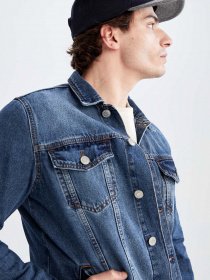 Джинсова куртка DeFacto модель X0399AZ-NM34 Фото