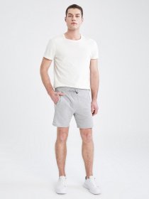 Повсякденні шорти DeFacto модель W7965AZ-GR362 Фото