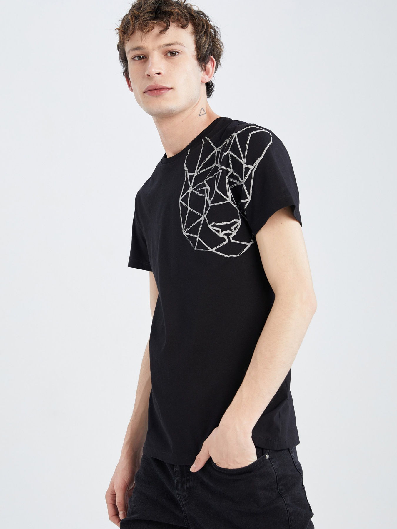 Футболка DeFacto модель X8649AZ-BK81 Фото