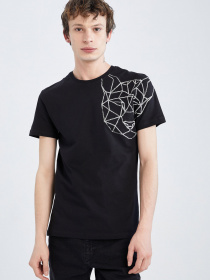 Футболка DeFacto модель X8649AZ-BK81 Фото