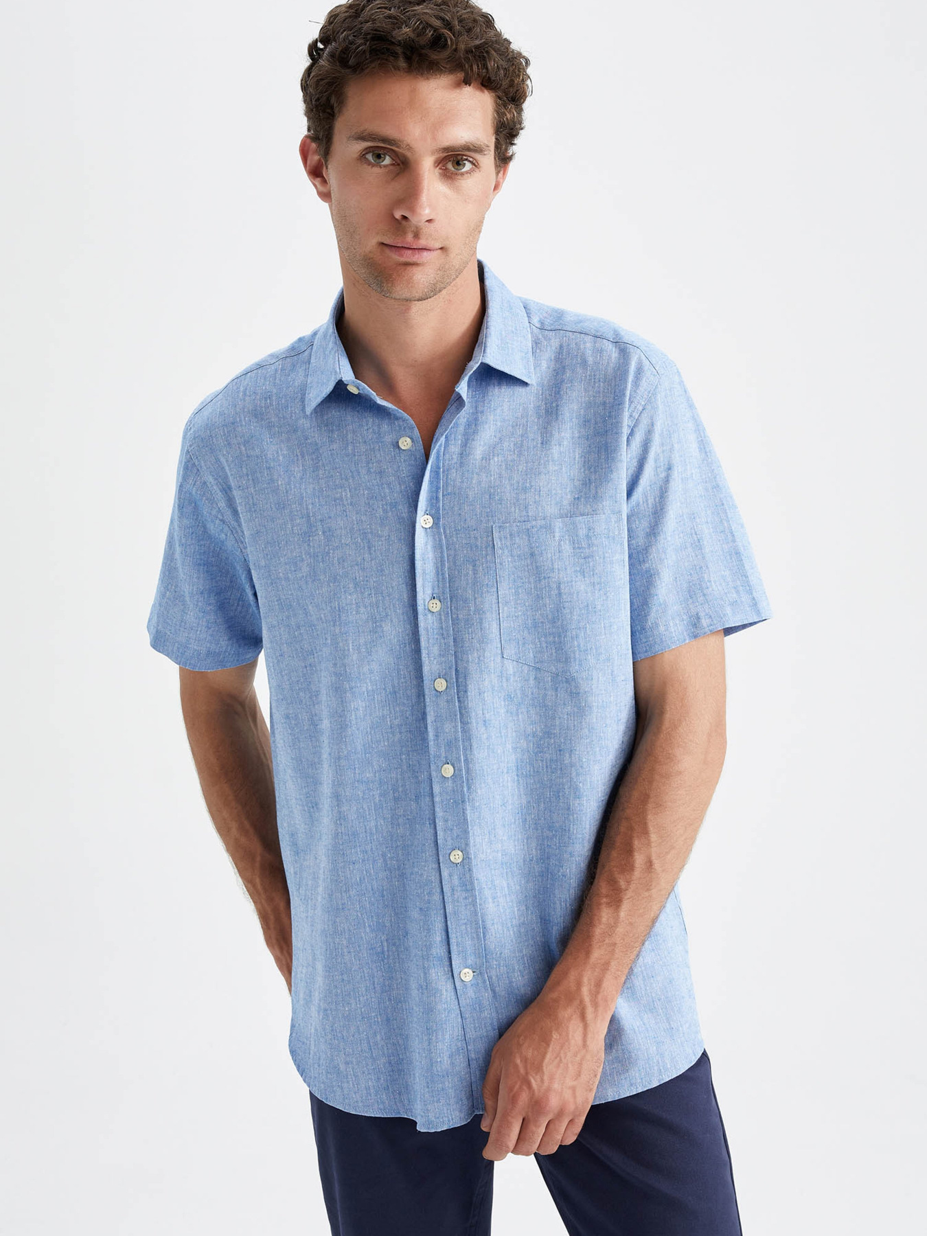 Рубашка DeFacto модель W7946AZ-NV120 Фото